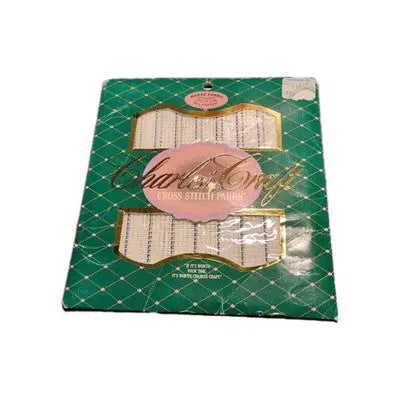 Cross Stitch Fabric Charles Craft® 14ct Waste Fabric ~ 12’’x18’’ All Cotton - General Merchandise