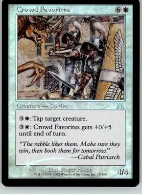 Crowd Favorites - Onslaught - 15 - Foil LP Magic: The Gathering - Magic Card Single