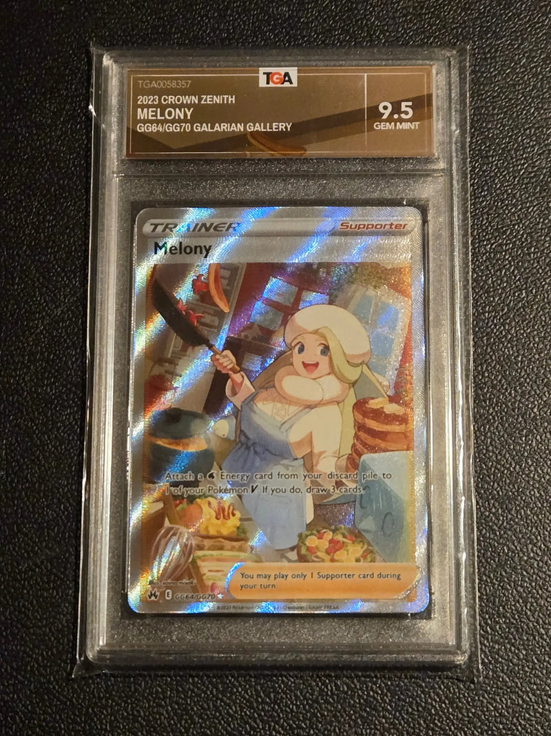 Crown Zenith: Galarian Gallery #GG64/GG70 Melony TGA 9.5 - Pokémon Card Single