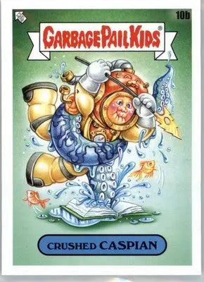 Crushed Caspian - 2022 Topps Garbage Pail Kids: Book Worms - #10b - Non_sport - Non-Sports Card Single
