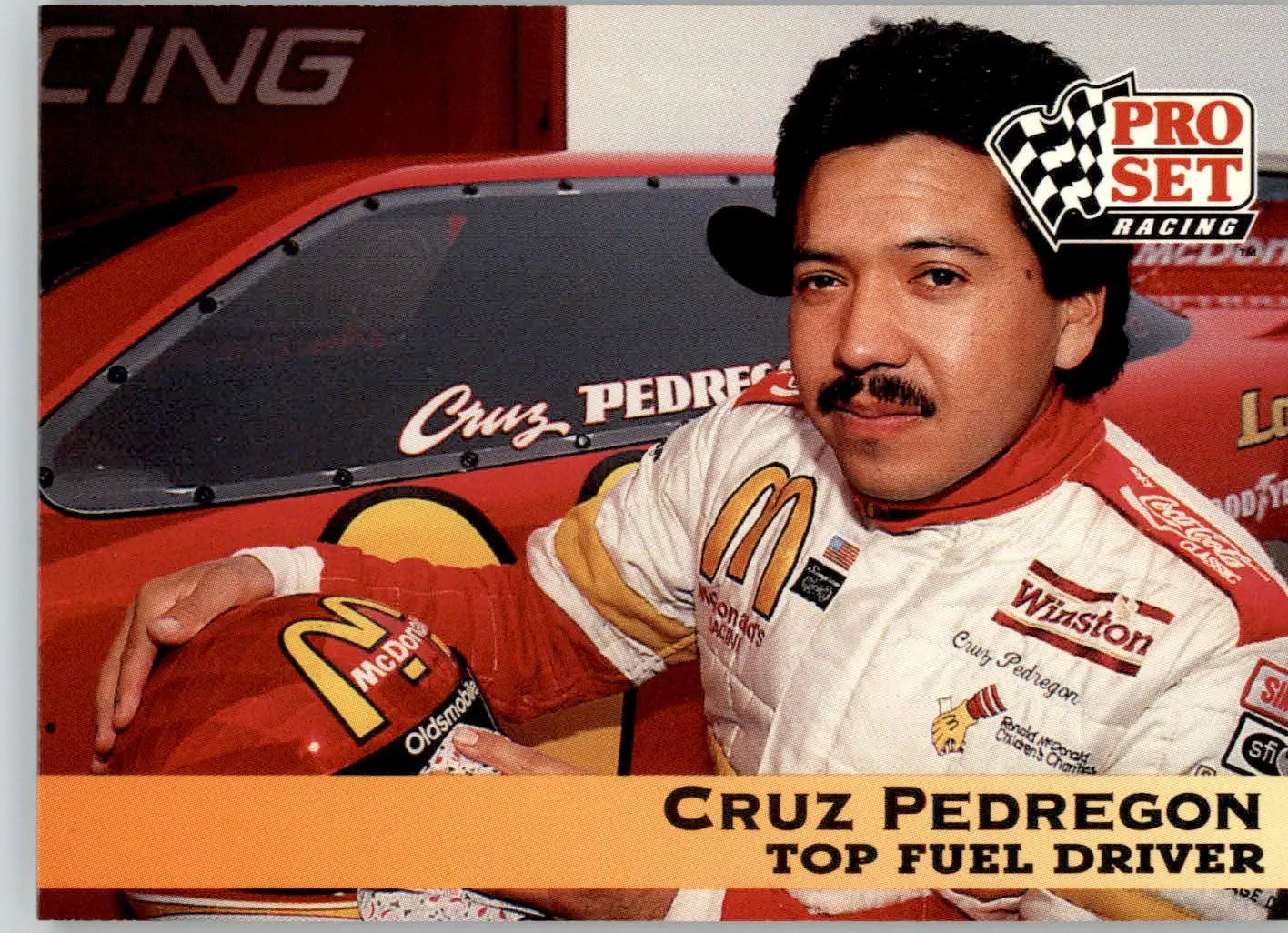 Cruz Pedregon - 1992 Pro Set NHRA - #14 - Racing - Racing Card Single
