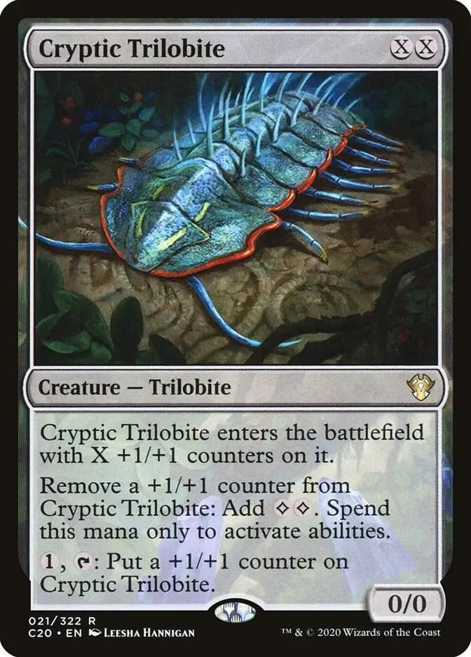 Cryptic Trilobite - Commander 2020 - 21 - NM Magic: The Gathering - Magic Card Single