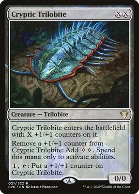 Cryptic Trilobite - Commander 2020 - 21 - NM Magic: The Gathering - Magic Card Single