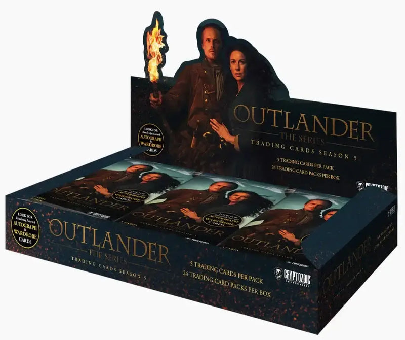 Cryptozoic 2023 Outlander Season 5 Trading Card Hobby Box - Non-Sports Card Box