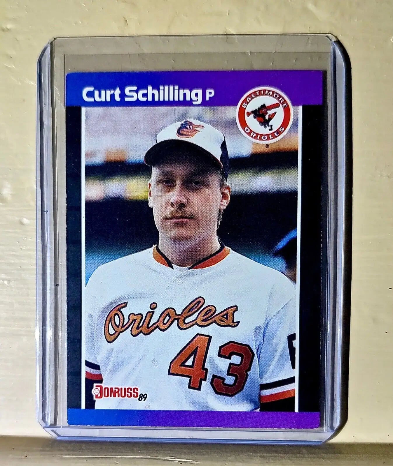 Curt Schilling 1989 Donruss #635 Baseball Card Baltimore Orioles - Baseball Card Single
