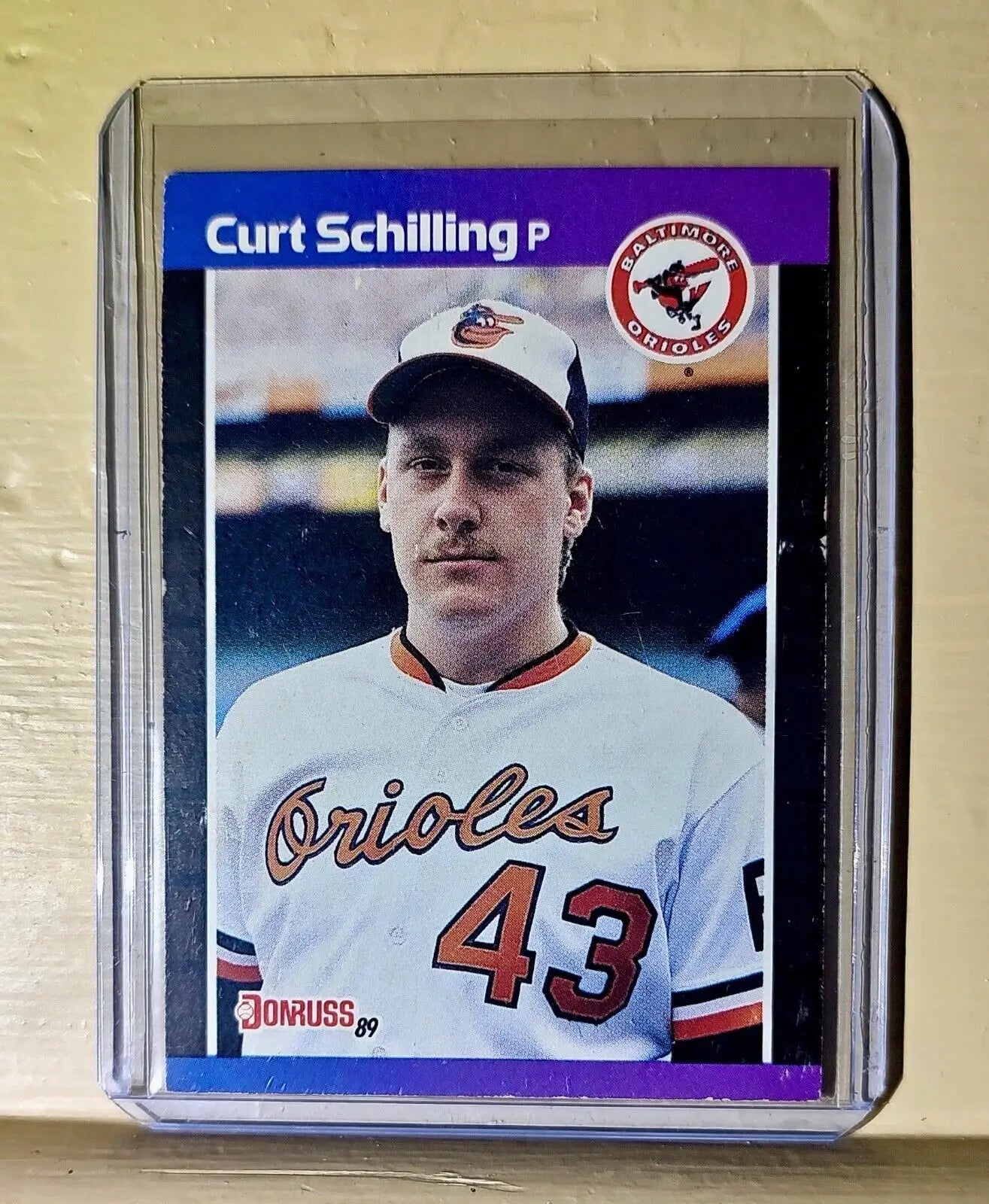Curt Schilling 1989 Donruss #635 Baseball Card Baltimore Orioles - Baseball Card Single