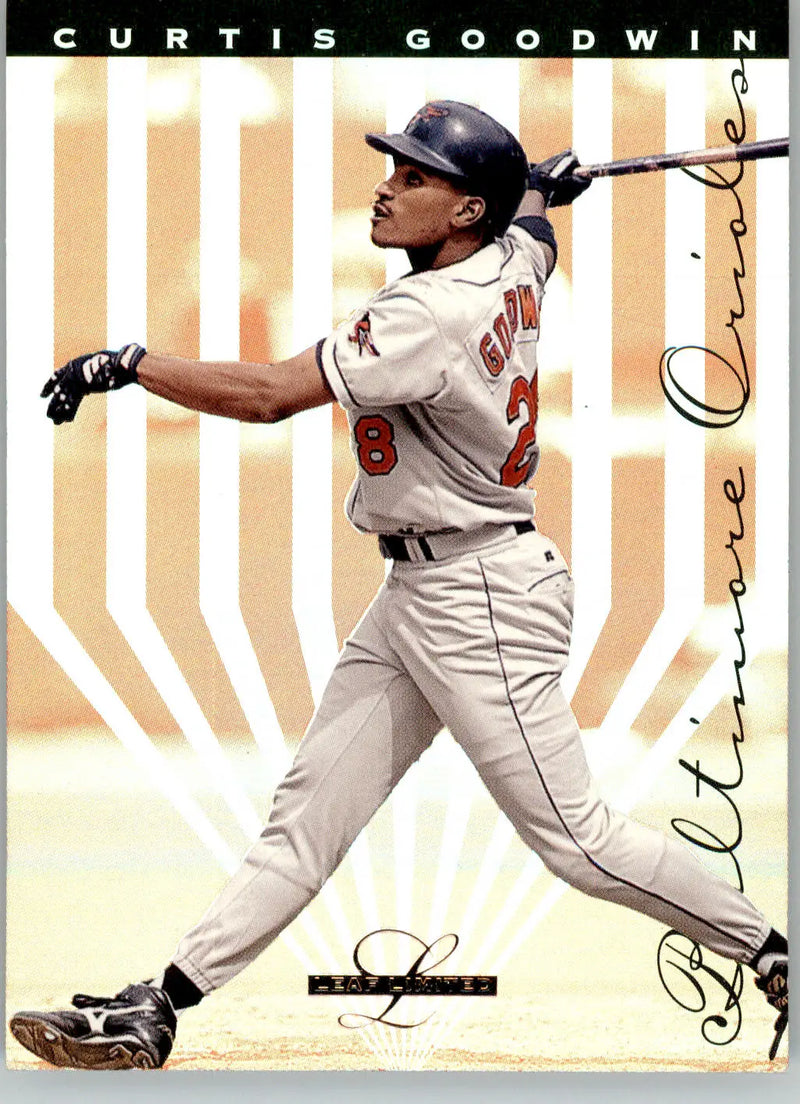 Curtis Goodwin - 1995 Leaf Limited - #116 - Baseball - Baseball Card Single