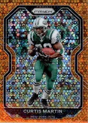 Curtis Martin - 2020 Panini Prizm - #35 - Prizm Disco Football - Football Card Single