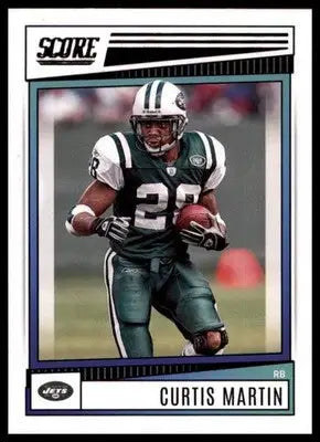 Curtis Martin 2022 Score #299 New York Jets - Football Card Single