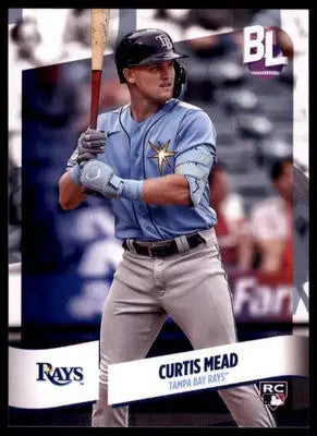 Curtis Mead Rookie 2024 Topps Big League #131 Tampa Bay Rays - Baseball Card Single