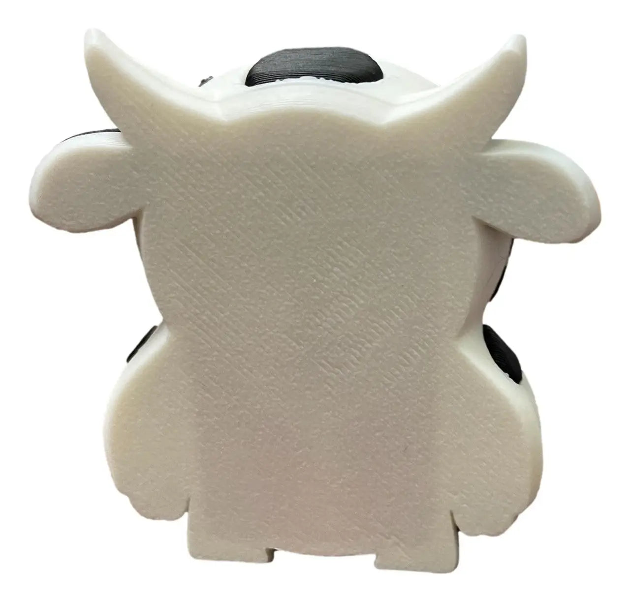 Cute Cow Figurine 3D Printed Kawaii Farm Animal Desk Decor Handmade