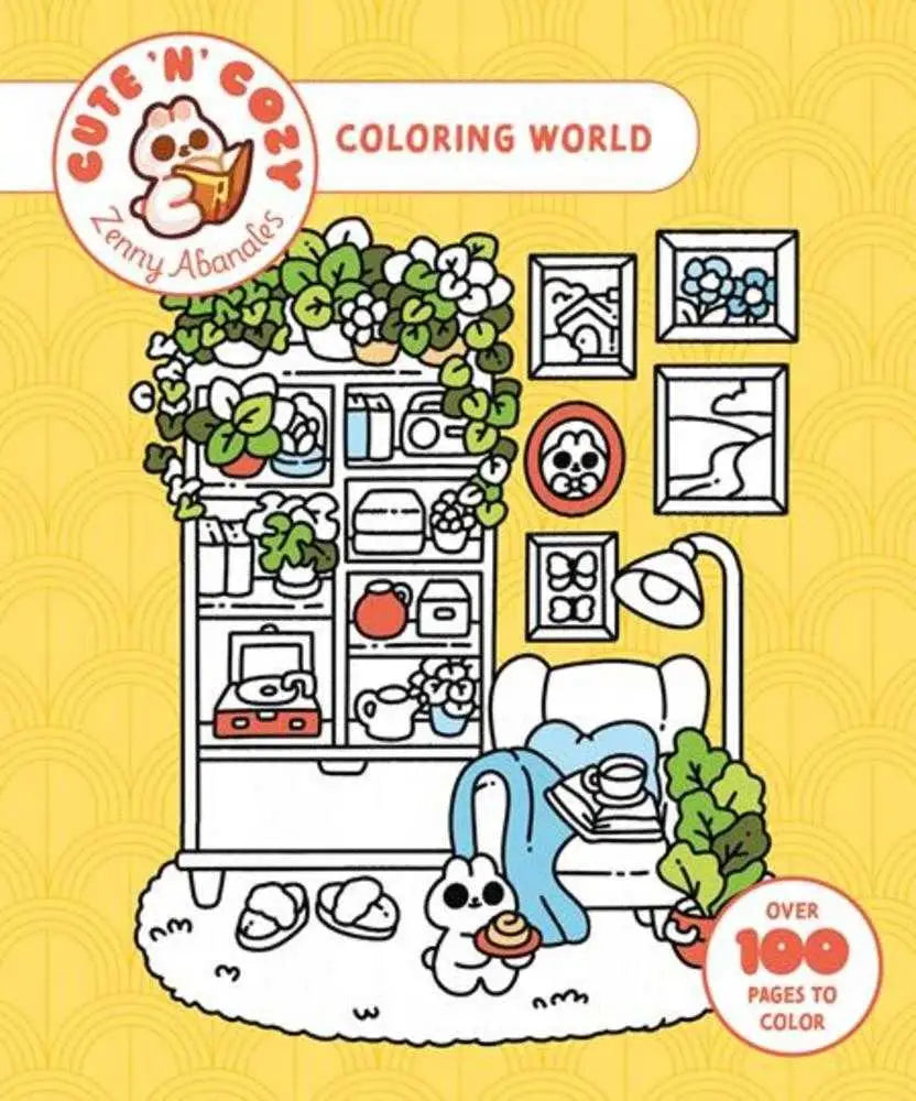 Cute N Cozy Coloring Therapy TPB - Graphic Novels