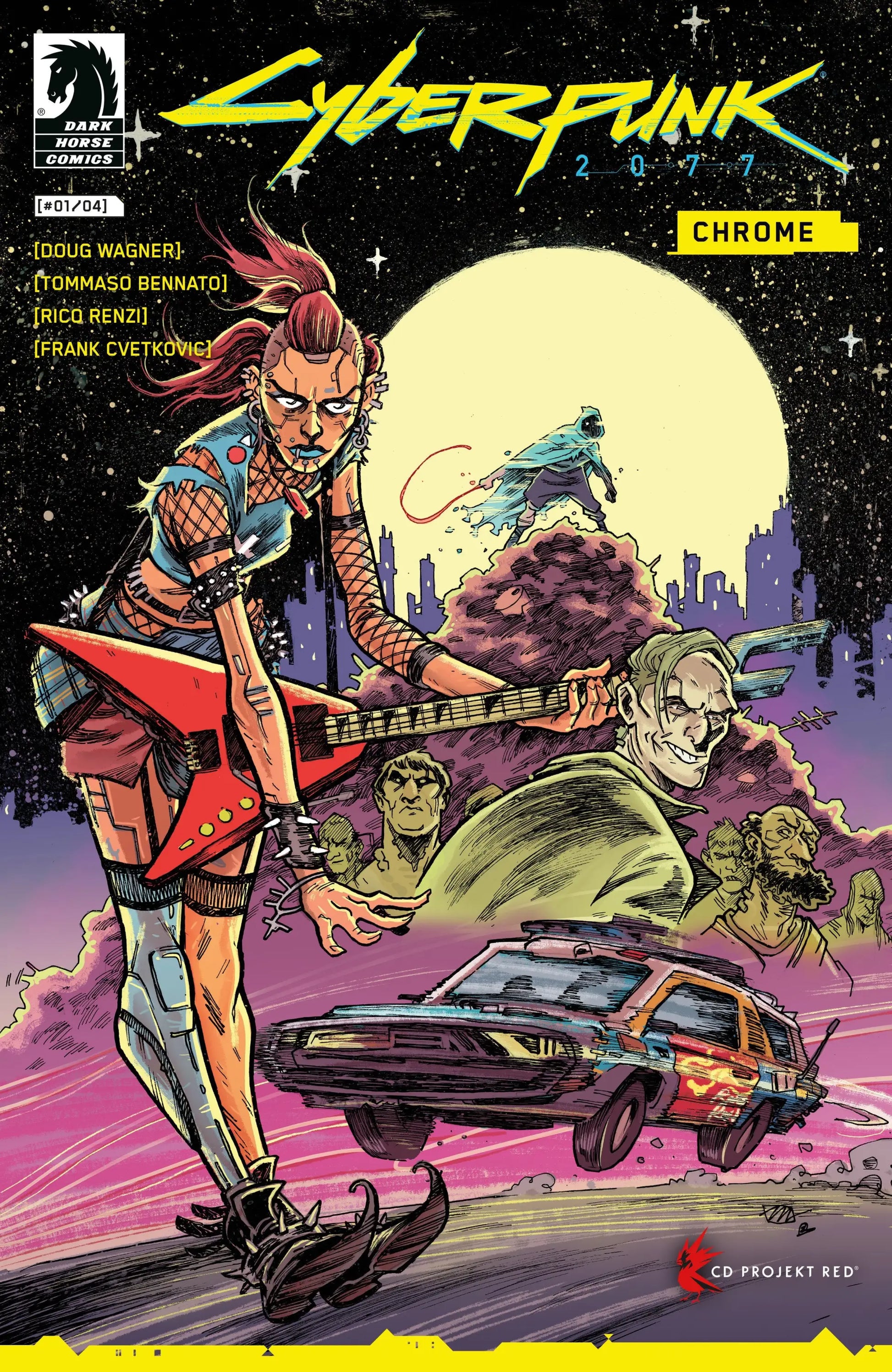 Cyberpunk 2077: Chrome #1 (Cover B) (Mark Laszlo) - Back Issues