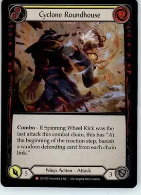 Cyclone Roundhouse - Outsiders - OUT050 - Foil NM - Non-Sports Card Single
