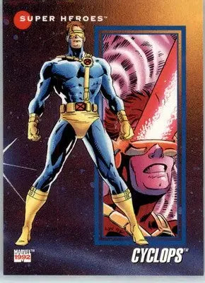Cyclops - 1992 Impel Marvel Universe - NM - #68 - Marvel Card Single