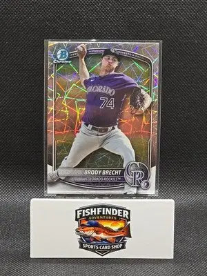 CZ124 - 2025 Bowman Draft - Brody Brecht #BDC-143 - Chrome Lazer - Baseball Card Single