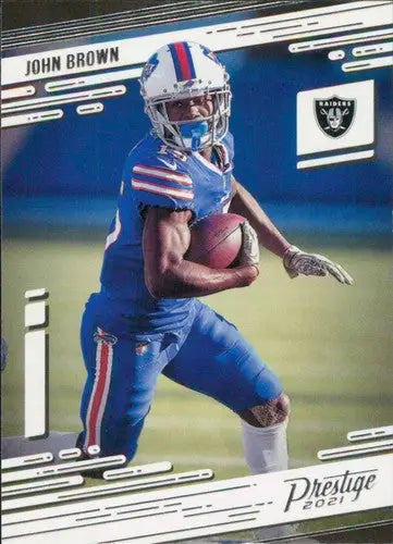 2021 Panini Prestige #139 John Brown NM-MT - Football Card Single