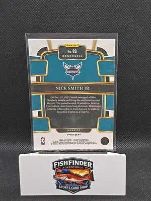 2023-24 Panini Select - Concourse Nick Smith Jr. #89 Blue Prizm (RC) - Basketball Card Single