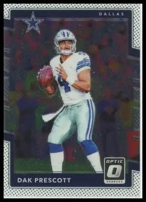 Dak Prescott 2017 Donruss Optic #34 Dallas Cowboys