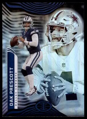 Dak Prescott 2022 Panini Illusions #24 Dallas Cowboys - Football Card Single
