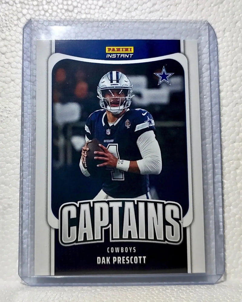 Dak Prescott 2023 Panini NFL Captain #9 Football Card Dallas Cowboys 1/331 - Football Card Single