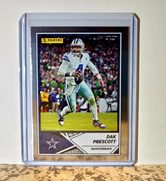 Dak Prescott 2024 Panini NFL #57 Silver Foil Sticker Card Dallas Cowboys - Football Card Single