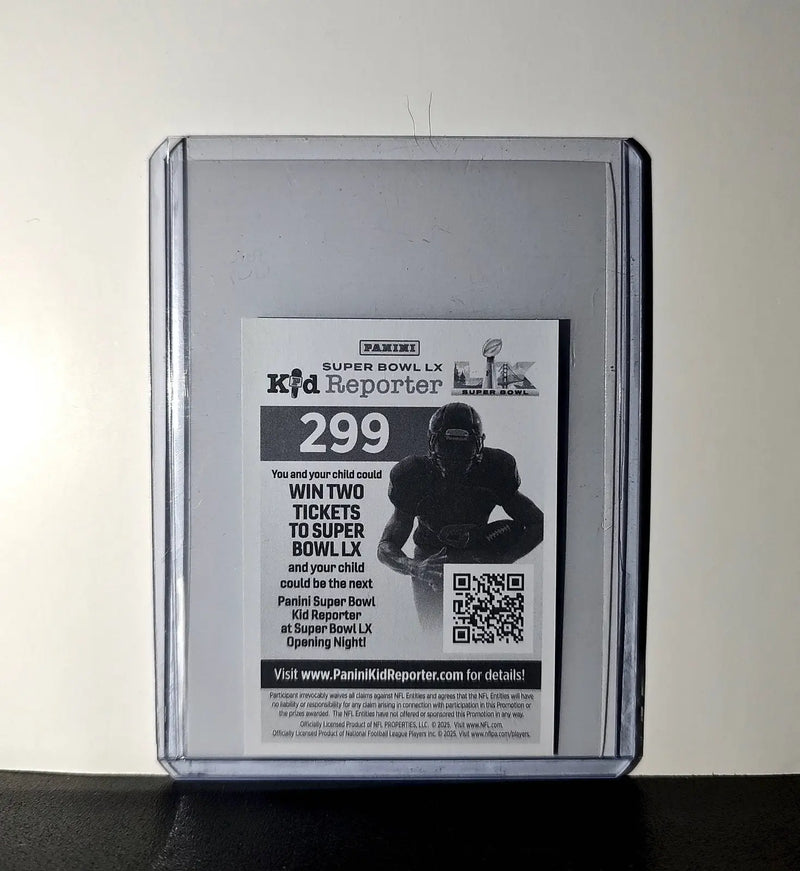 Dak Prescott 2025 Panini NFL #299 Foil Sticker Dallas Cowboys