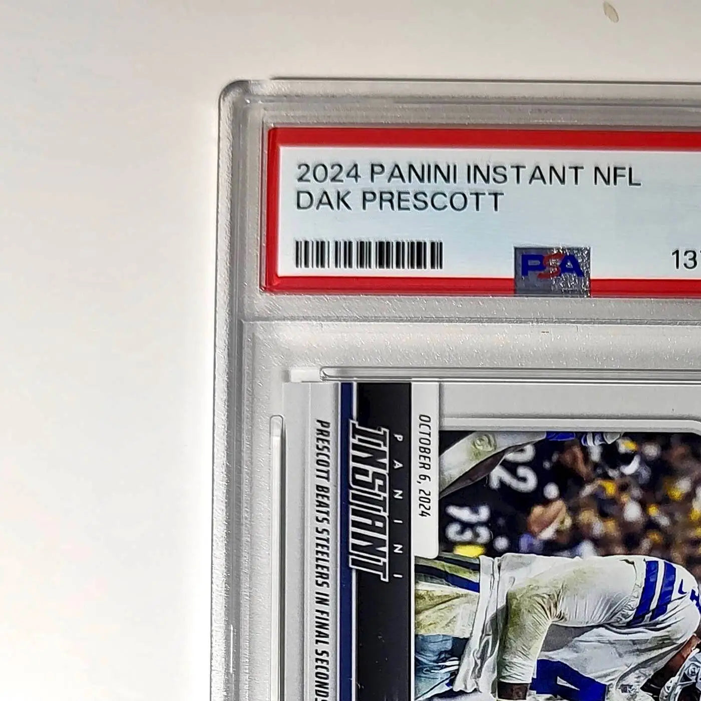 Dak Prescott Rookie 2024 Panini Instant NFL #76 PSA 10 Gem Mint