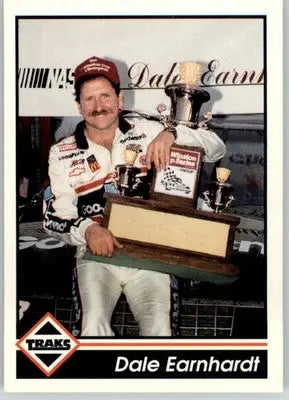 Dale Earnhardt - 1992 Traks - #3 - Racing - Racing Card Single