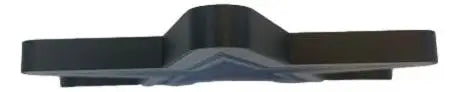 Dark grey star-shaped Dallas Cowboys logo sign with a raised central dome for NFL decor