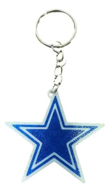 Dallas Cowboys Star Keychain – Fan Gift Stocking Stuffer - Collectibles