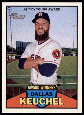Dallas Keuchel 2016 Topps Heritage Award Winners #AW-3 Houston Astros - Baseball Card Single
