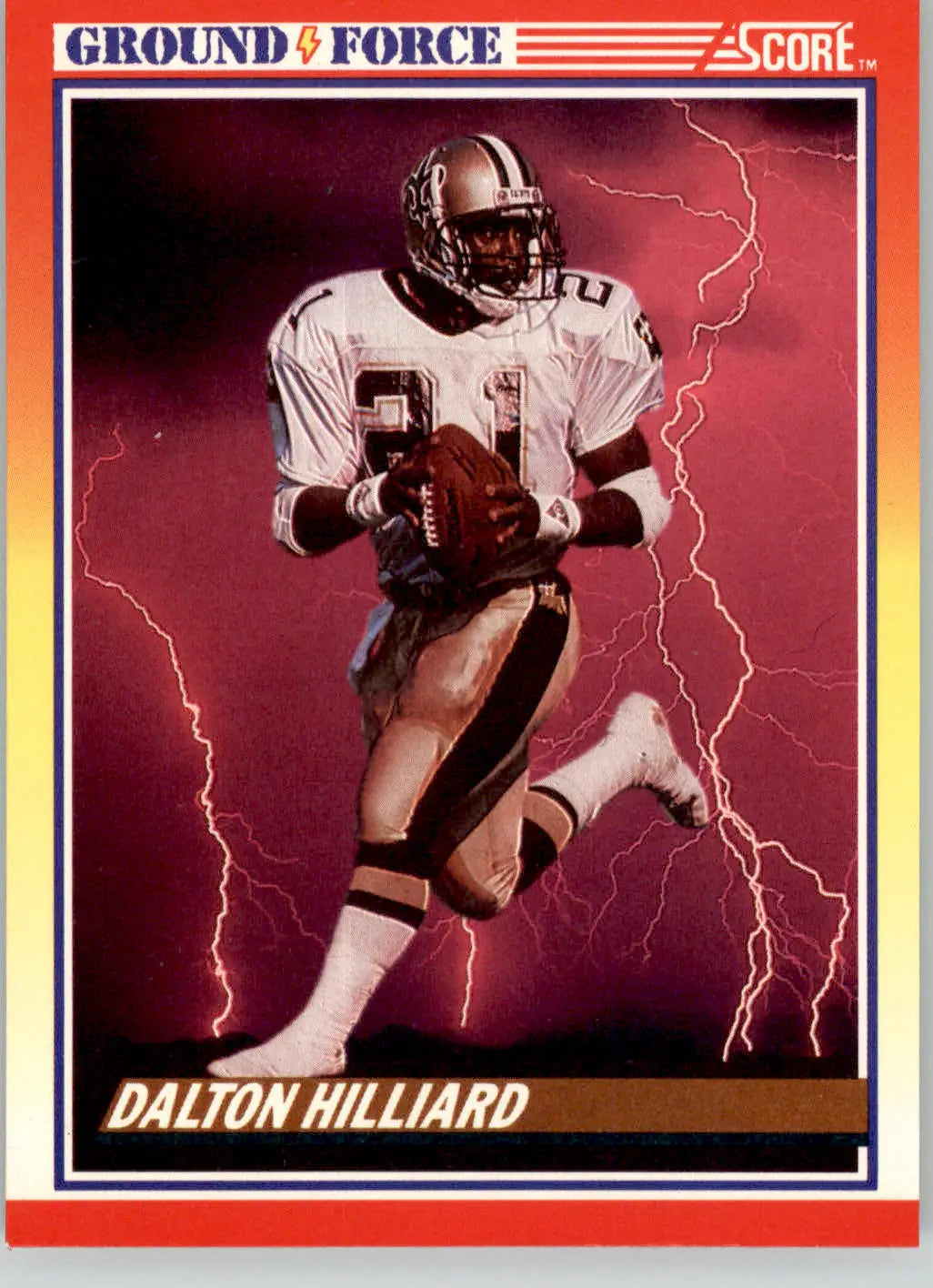 Dalton Hilliard - 1990 Score - #327 - Football