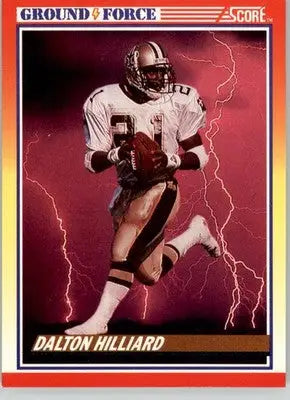 Dalton Hilliard - 1990 Score - #327 - Football - Football Card Single