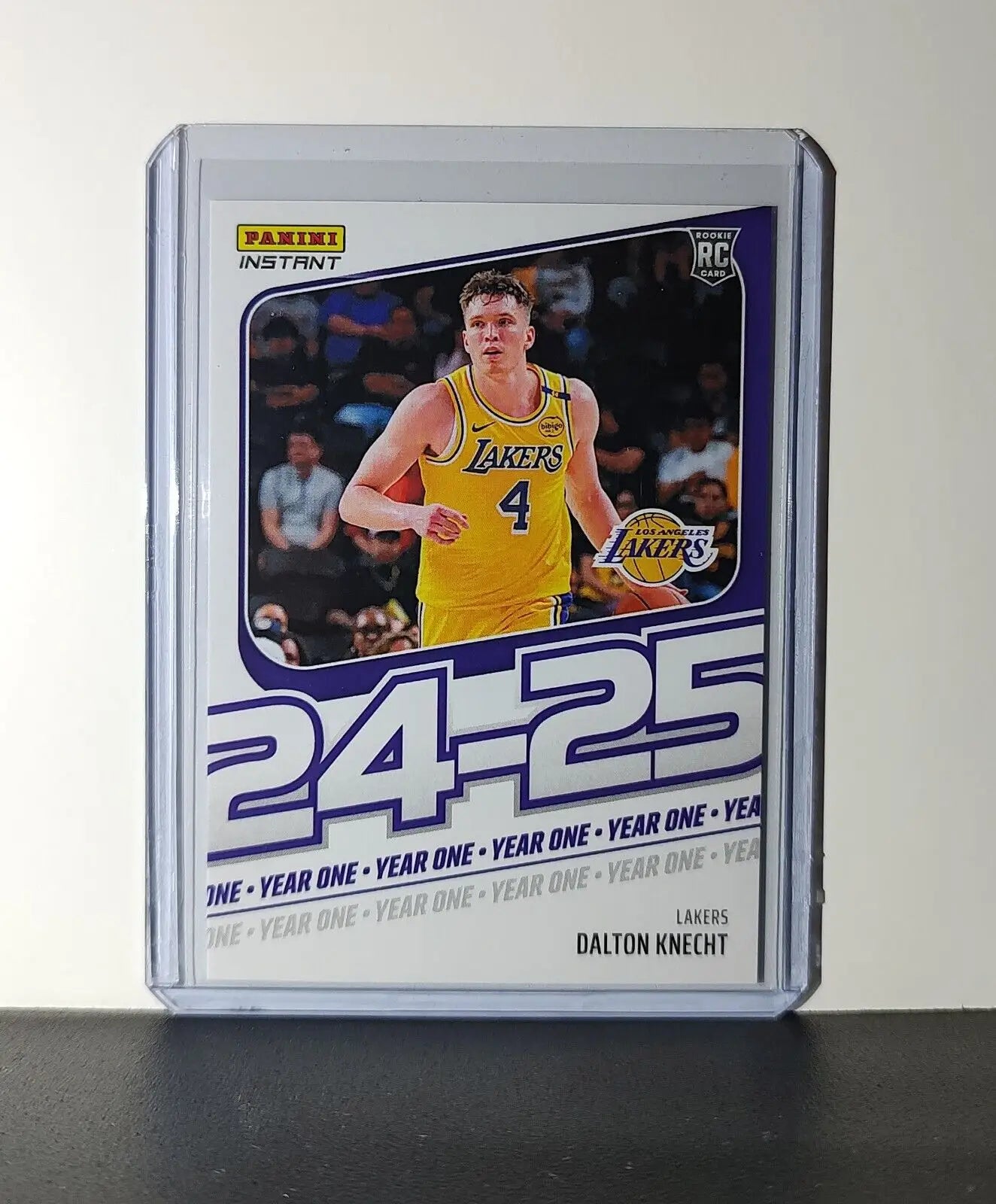 Dalton Knecht Rookie Card 2024-25 Panini Year One #15 LA Lakers 1/613 - Basketball Card Single
