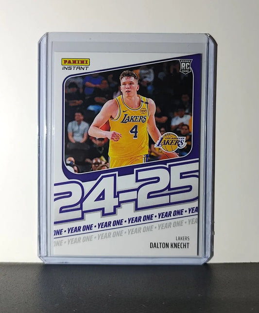 Dalton Knecht Rookie Card 2024-25 Panini Year One #15 LA Lakers 1/613 - Basketball Card Single