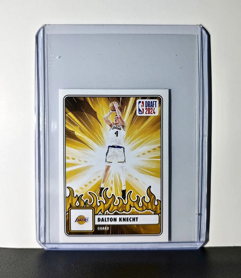Dalton Knecht Rookie Draft 2024-25 Panini NBA 95 Sticker Card Los Angeles Lakers - Basketball Card Single