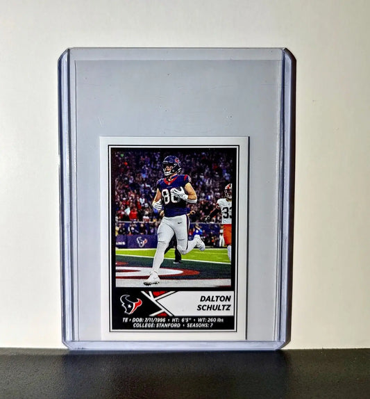 Dalton Schultz 2024 Panini NFL Sticker #177 Houston Texans - Football Card Single