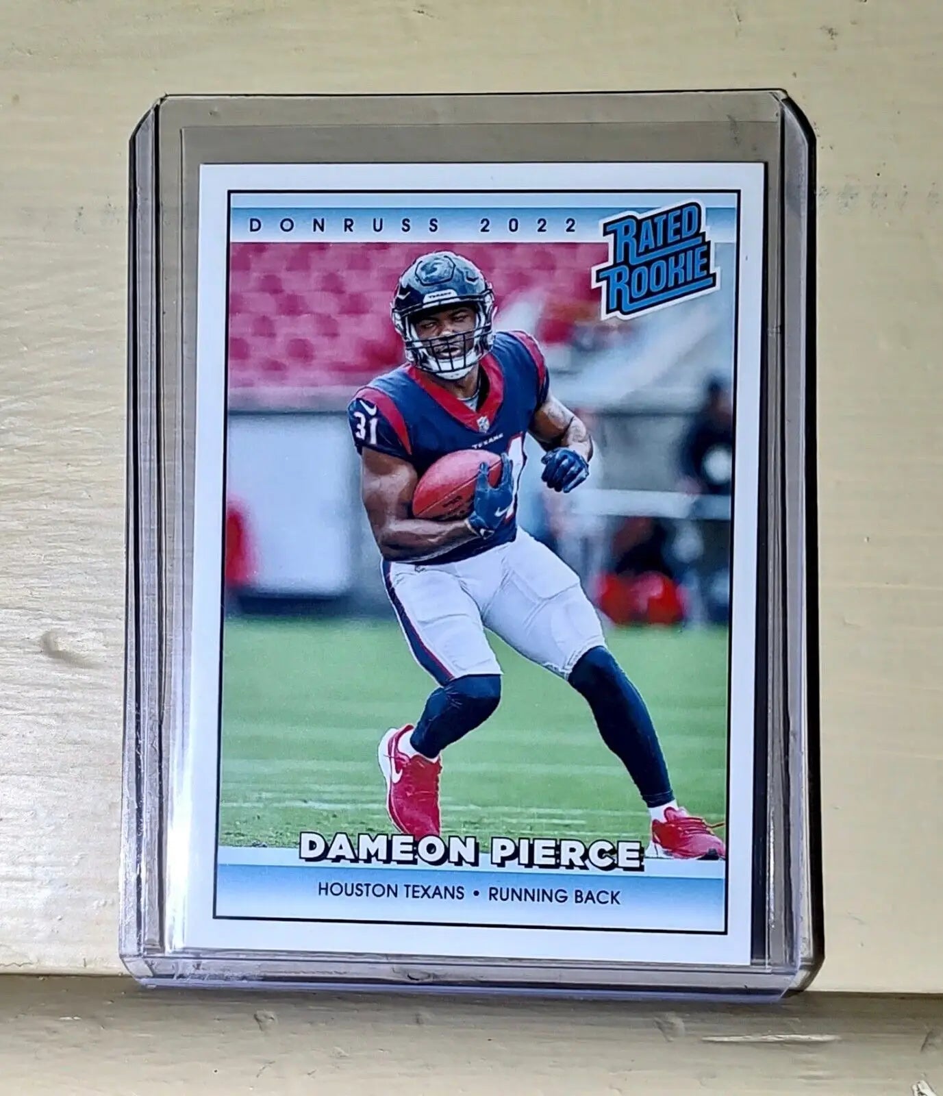 Dameon Pierce 2022 NFL Panini #32 Rated Rookie Retro Football Card 1/4094 - Football Card Single