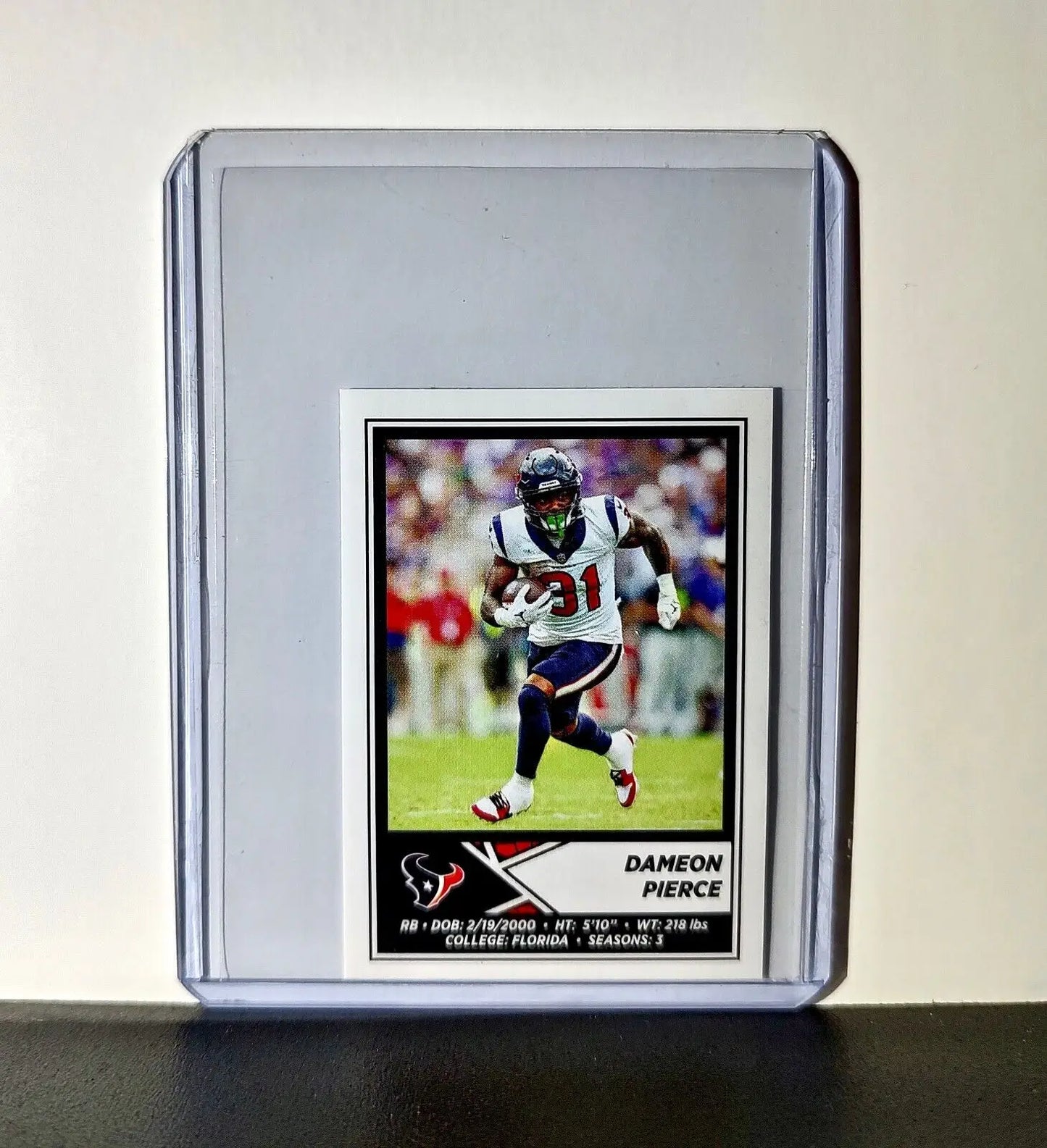 Dameon Pierce 2024 Panini NFL Sticker #172 Houston Texans - Football Card Single