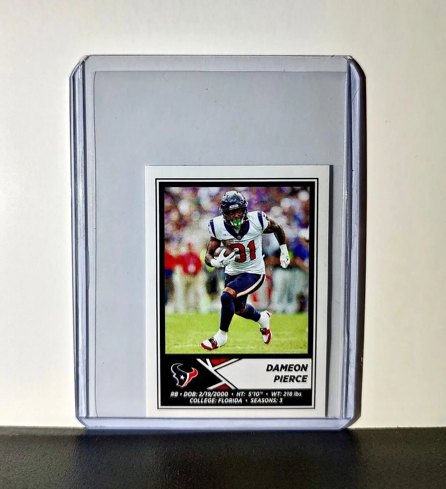 Dameon Pierce 2024 Panini NFL Sticker #172 Houston Texans - Football Card Single