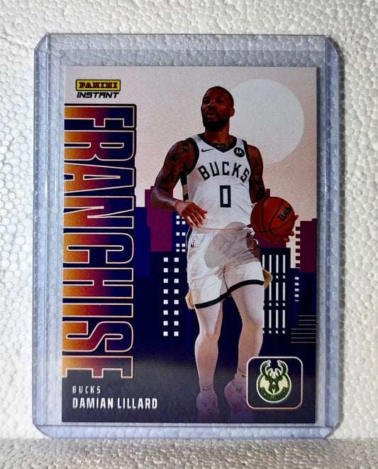 Damian Lillard 2023-24 NBA #18 Franchise Basketball Card Milwaukee Bucks 1/485 - Basketball Card Single