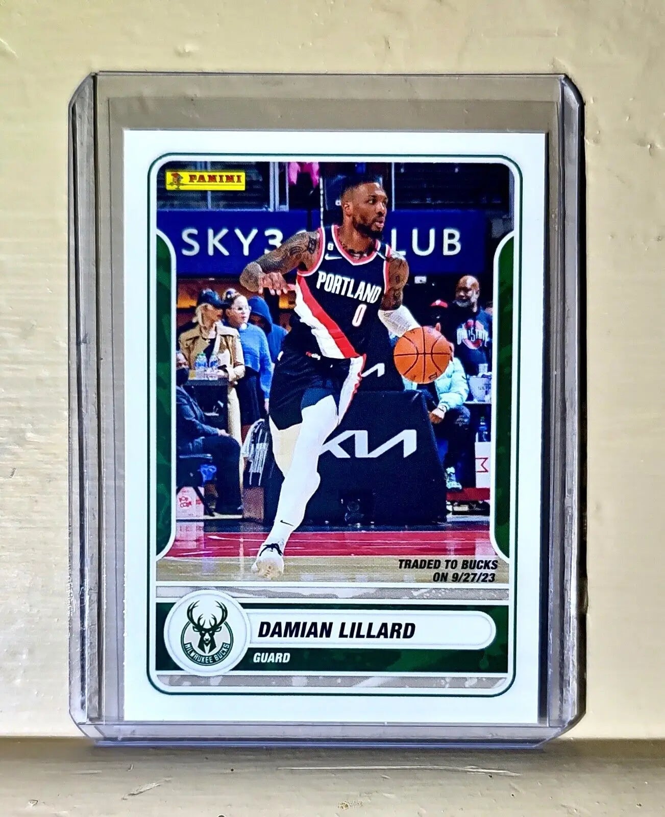 Damian Lillard 2023-24 Panini NBA Basketball #33 Card Milwaukee Bucks - Basketball Card Single