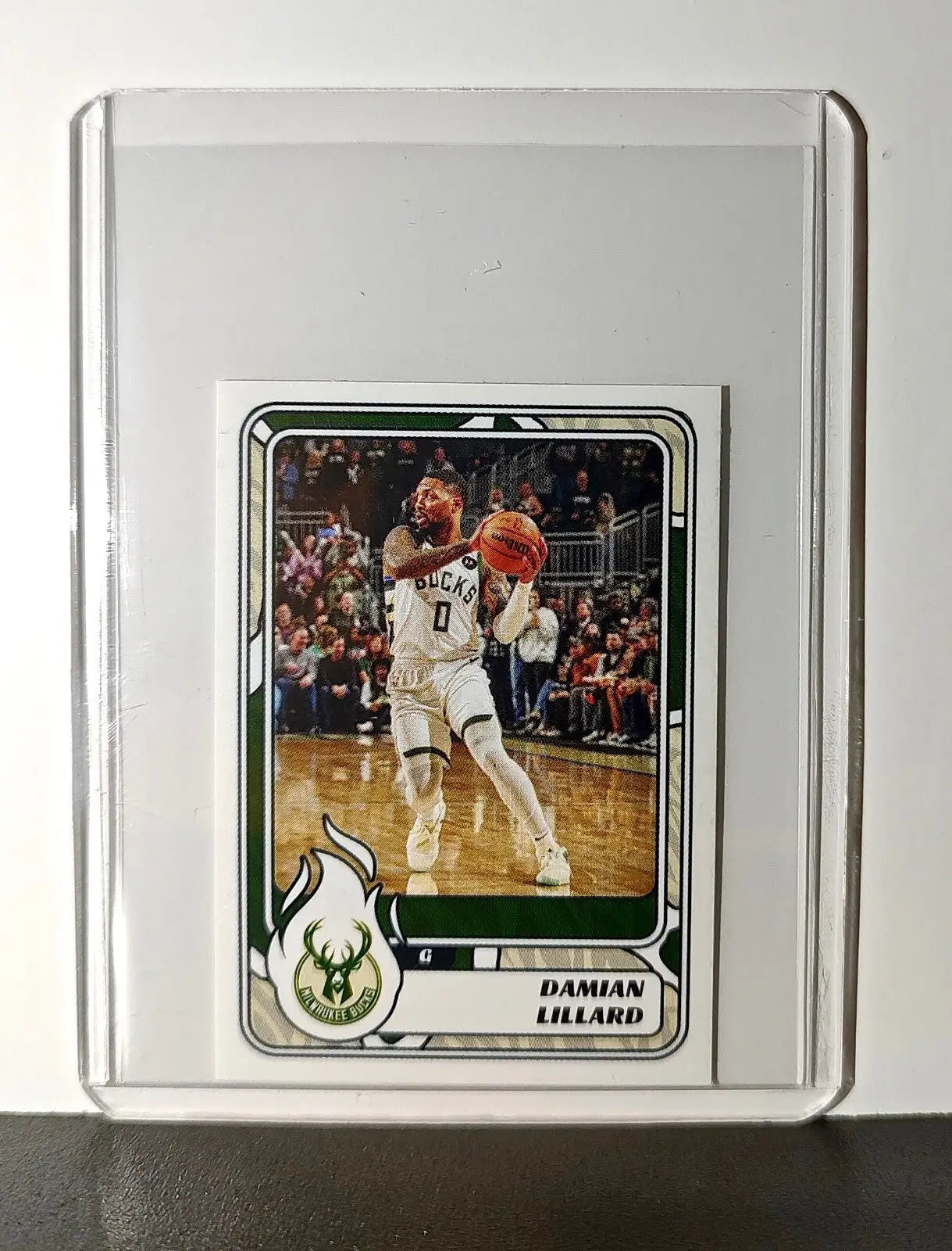 Damian Lillard 2024-25 Panini NBA #217 Sticker Card Milwaukee Bucks - Basketball Card Single