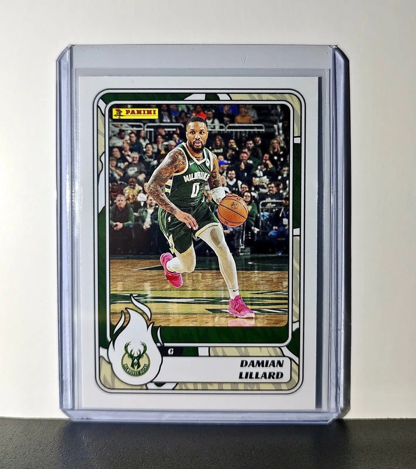 Damian Lillard 2024-25 Panini NBA #23 Sticker Card Milwaukee Bucks - Basketball Card Single