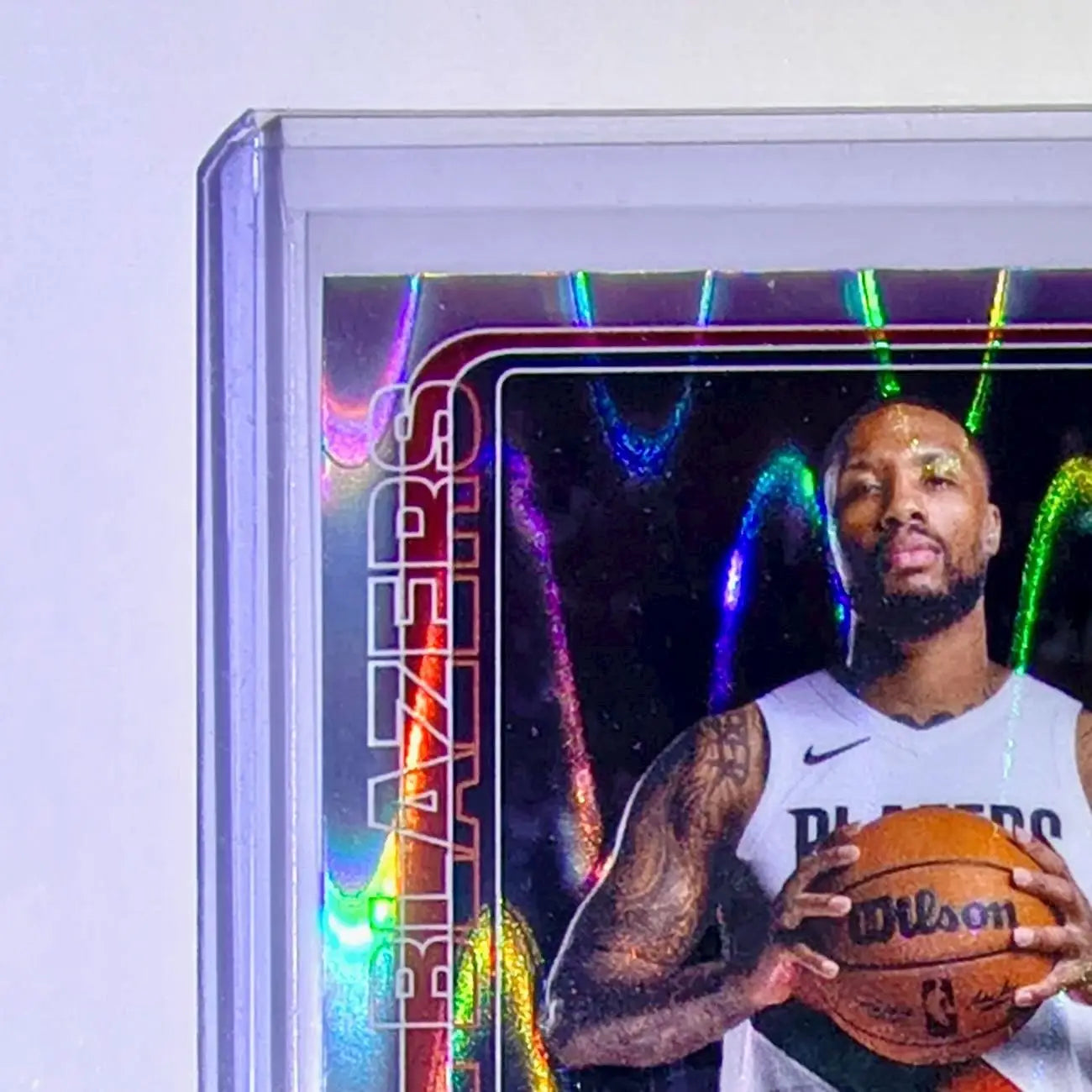 Damian Lillard 2025-26 NBA Topps Chrome Update RayWave Refractor #46 Card - Basketball Card Single