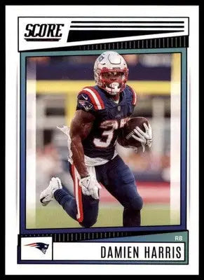 Damien Harris 2022 Score #285 New England Patriots - Football Card Single