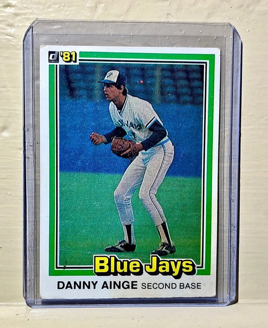 Dan Ainge 1981 Donruss MLB #569 Baseball Card Toronto Blue Jays - Baseball Card Single