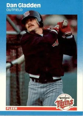 Dan Gladden - 1987 Fleer Update - #U-36 - Baseball - Baseball Card Single