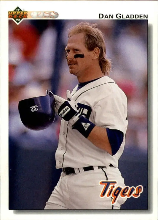 Dan Gladden 1992 Upper Deck MLB #737 Baseball Card Detroit Tigers - Baseball Card Single